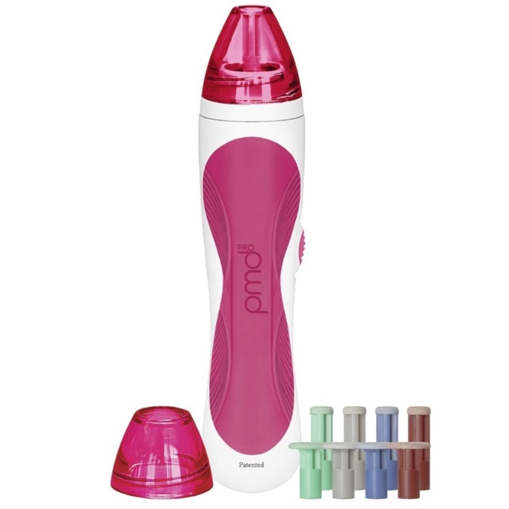 PMD Pink and White Skincare Device